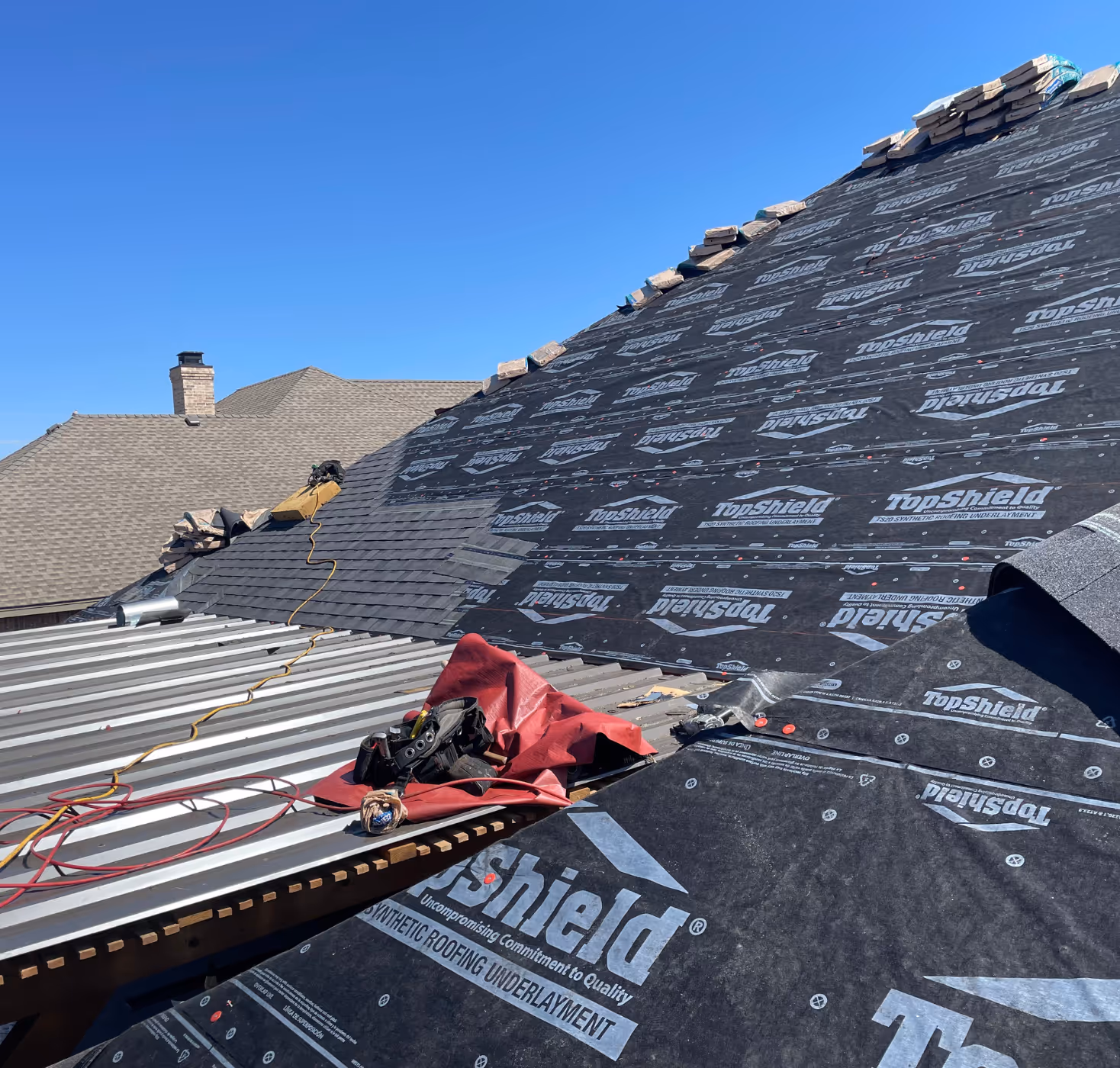 New Roof Installation in the Permian Basin